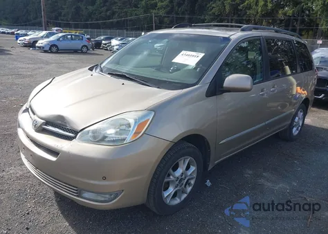 2005 Toyota Sienna Xle Limited z USA, uszkodzony, nr VIN 5TDBA22C55S035579